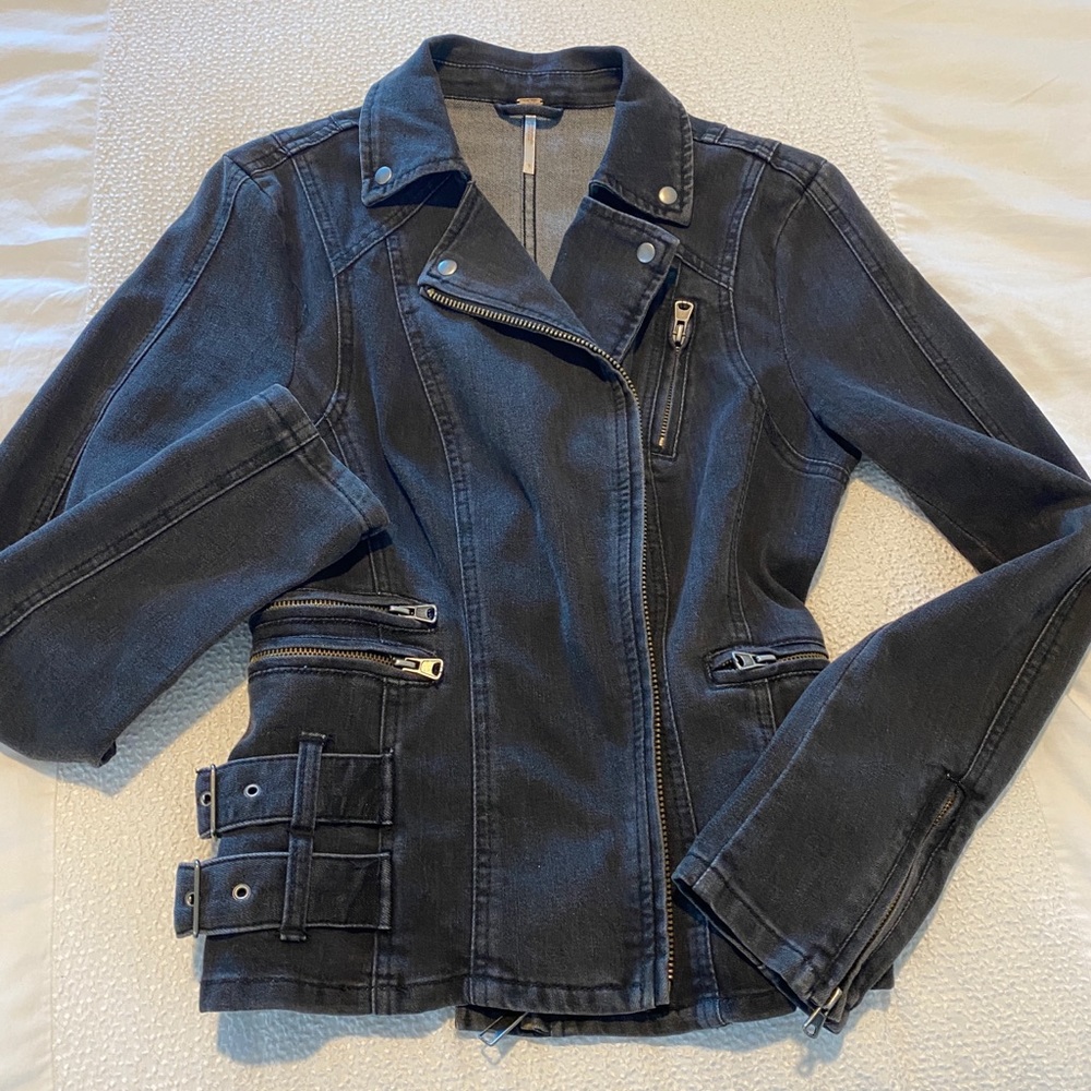 Black Jean jacket
